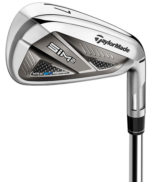 TaylorMade Golf SIM2 Max Irons Graphite (7 Iron Set